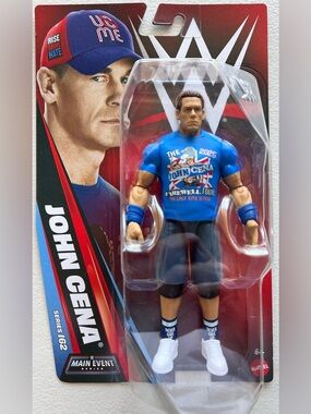 John Cena WWE Main Event Series 162 Farewell Tour New Sealed Clean Card